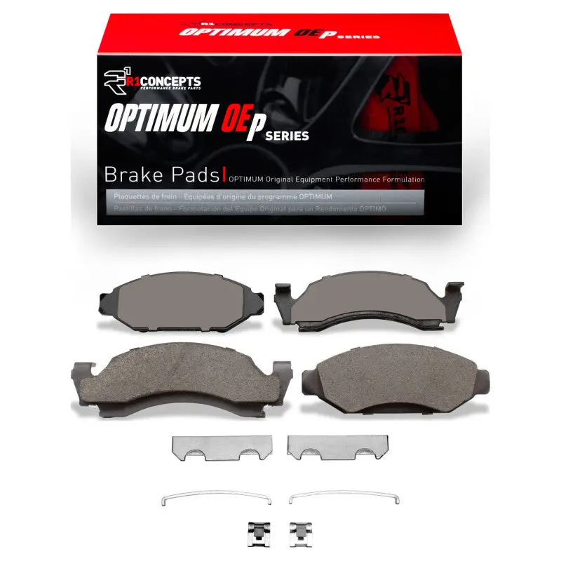 R1 Optimum Oe-Style Front Brake Pad & Hardware Kit For 1972–1980 Amc Hornet 1