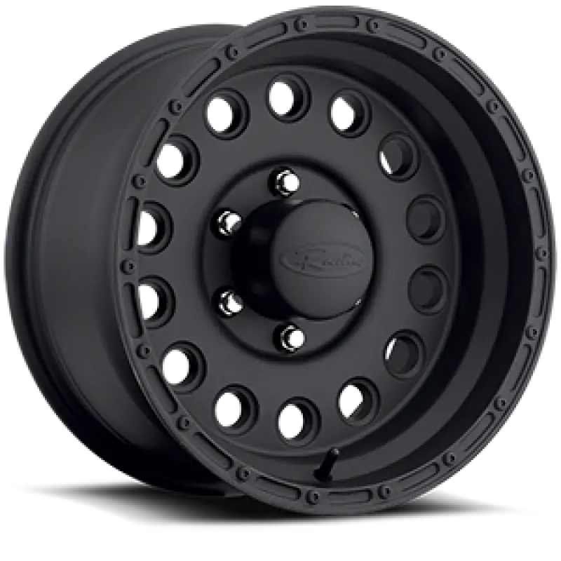 Raceline Rock Crusher 17X9 Satin Black Wheel – 8X165.1, Zero Offset, 130.81Mm Bore 1