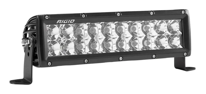 Rigid Industries E-Series 10-Inch Led Light Bar – Spot/Flood Combo Beam Pattern 1