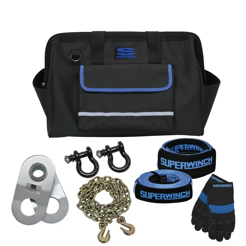Superwinch Heavy-Duty Vehicle Recovery Kit – All-In-One Towing & Extraction Solution 1