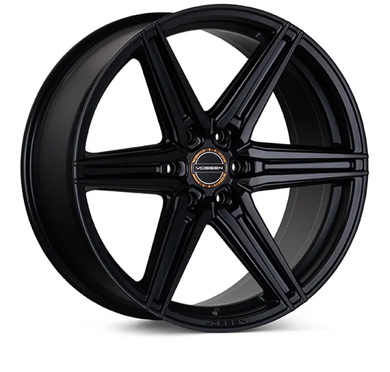 Vossen Hf6-2 Forged Monoblock Wheel – 24X10 Inch, 6X135 Bolt Circle, Et25 Offset, Deep Concave Profile, Satin Black 1