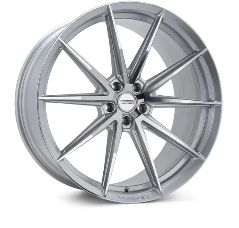 Vossen Hfx-2 20X9 - 5X120 - Et35 - Flat - 72.56 - Silver Polished Wheel 1