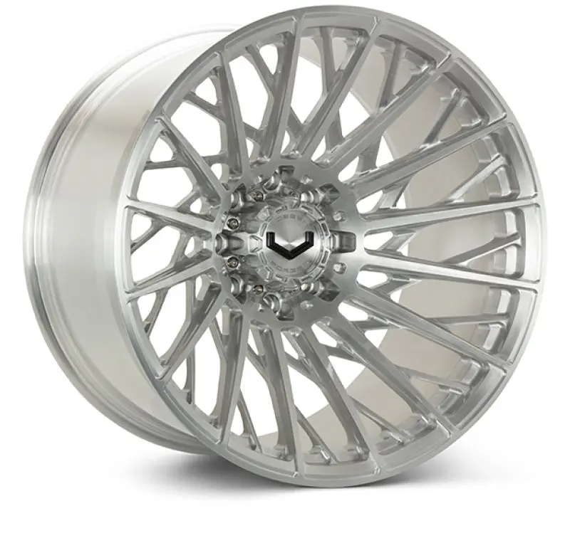 Vossen Vfx-02T 22X9.5 Inch Forged Aluminum Wheel – 6X139.7Mm, +30Mm Offset, Deep Dish, Brushed Gloss Finish 1