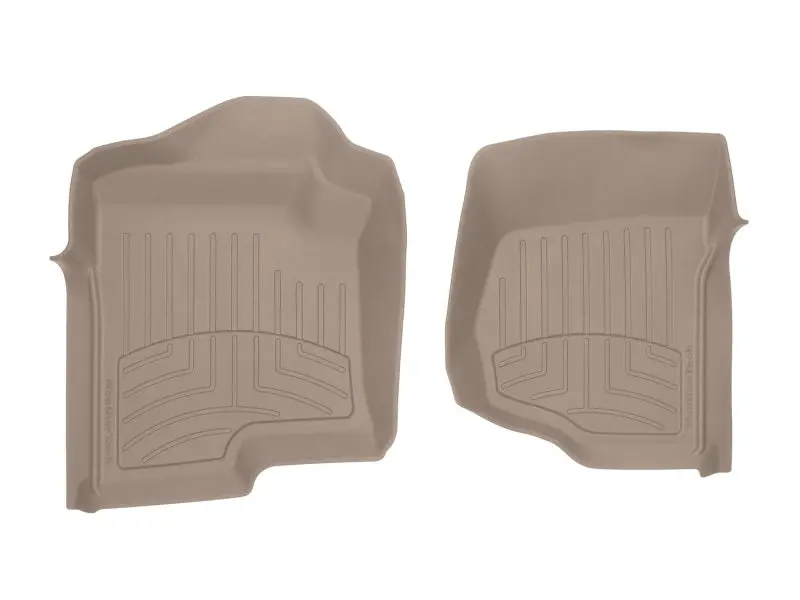 Weathertech Front Floor Liners For 2012–2019 Volkswagen Jetta & Beetle – High-Performance Tan 1