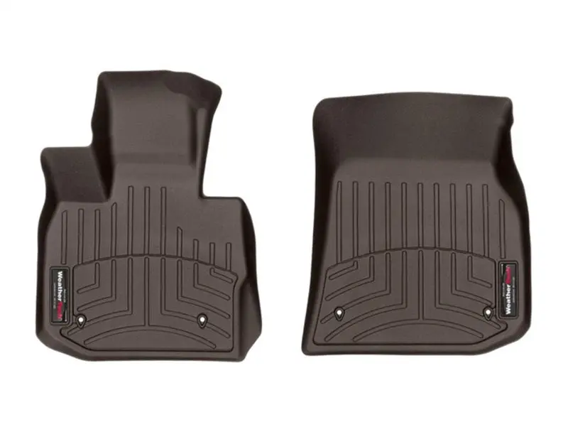 Weathertech Front Floor Liners For 2018–2023 Bmw X3 – Cocoa Color 1
