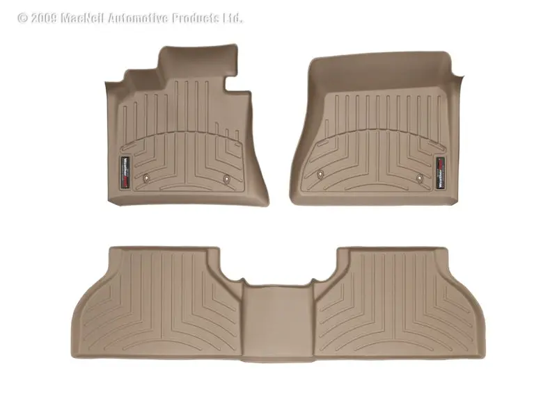 Weathertech Front Floor Liners – Tan Color 1