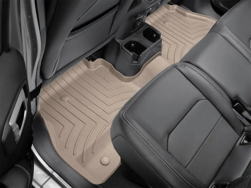 Weathertech Rear Floorliner Hp For 2012+ Dodge Ram 2500/3500 – Heavy-Duty, Tan-Colored Liners 1