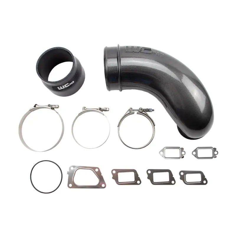 Wehrli 5-Inch Cold Air Intake Horn – Bengal Blue Finish For 2011–2016 Chevrolet Lml Duramax 6.6L 1