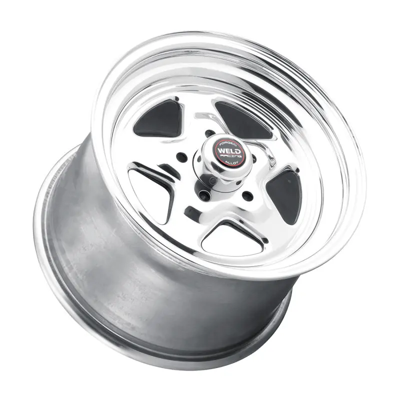 Weld Prostar 15X6 Polished Aluminum Wheel – 5X4.5 Bolt Pattern, 3.5In Backspace, Non-Beadlock 2