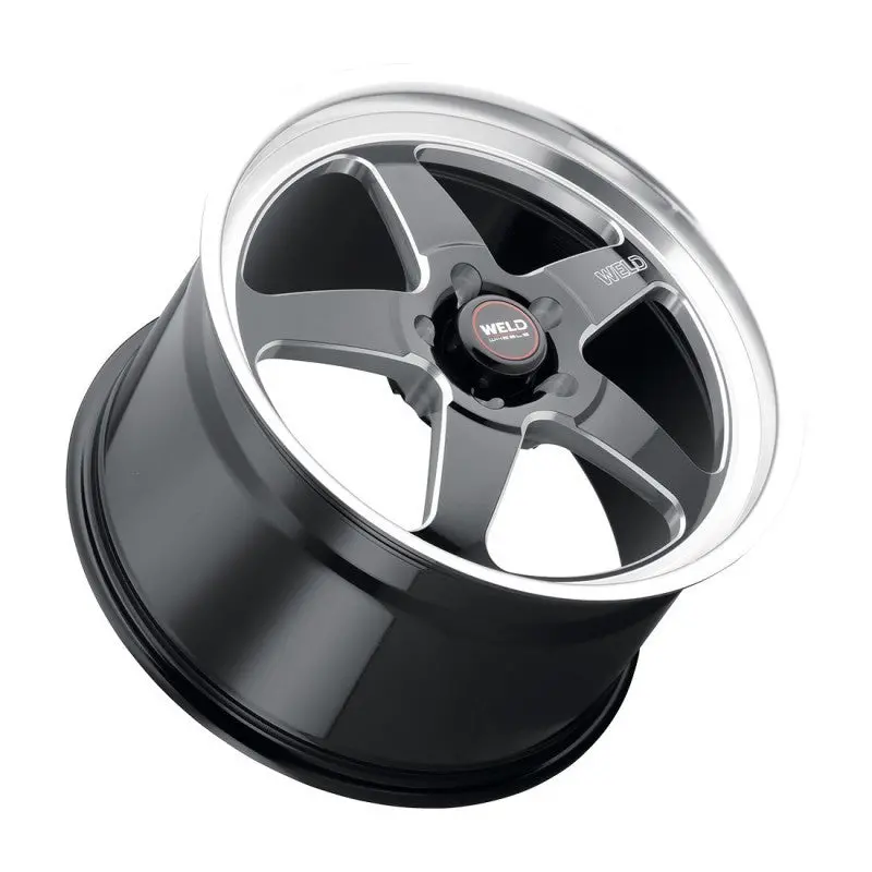 Weld Racing S155 Ventura Drag Wheel – 17X10 Inches, 5X127Mm Bolt Pattern, +38Mm Offset, Gloss Black Finish 1