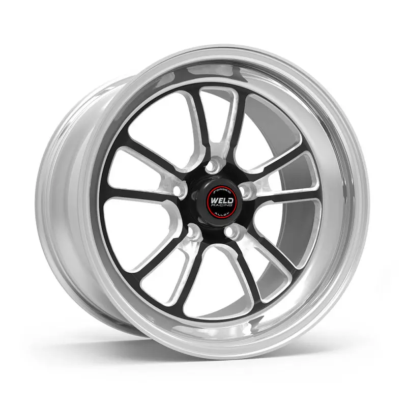 Weld S70 Rt-S 20X8In / 5X114.3 Bp / 5.3In. Bs - Black Center - Polished Shell Wheel 1