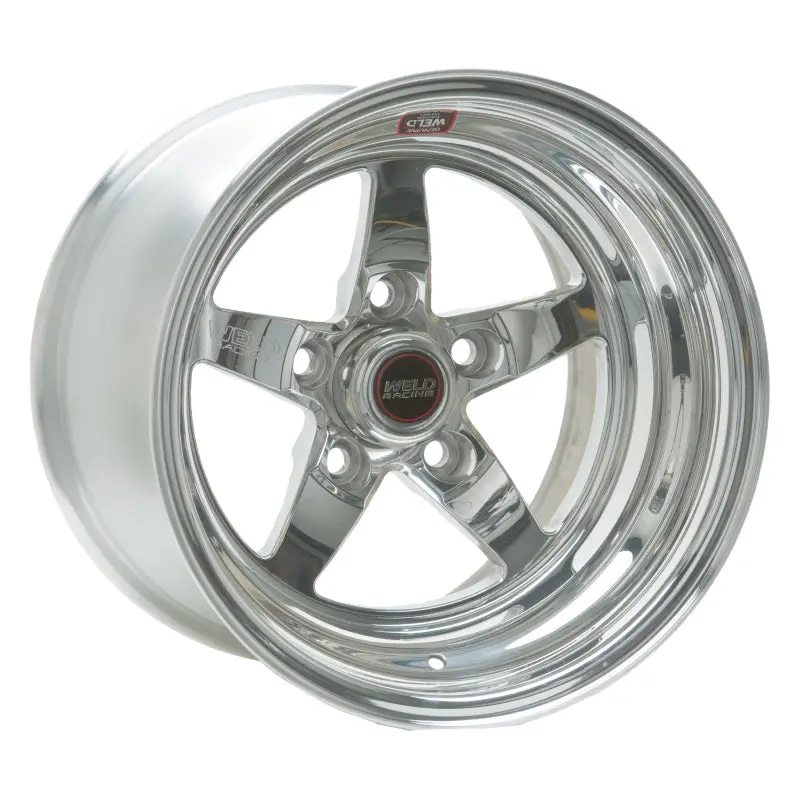 Weld S71 15X4 Polished Wheel – 4X108Mm Bolt Pattern, 2.5" Backspace, Low Pad Design 1