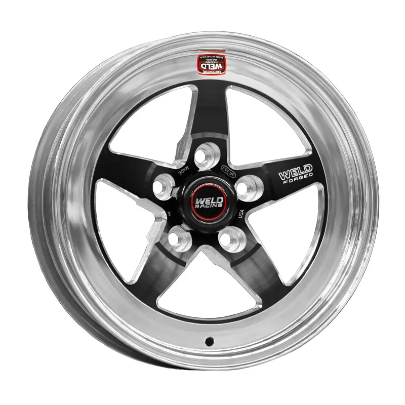 Weld S71 Black Off-Road Wheel – 15X12.33", 5X4.5", 4.5" Backspace, Medium Pad 1