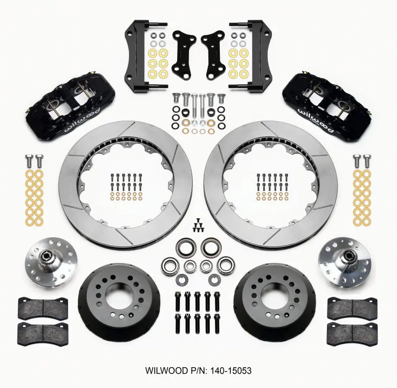Wilwood Aero6 Front Hub Conversion Kit For 1967–1969 Camaro / 1964–1972 Nova & Chevelle 1