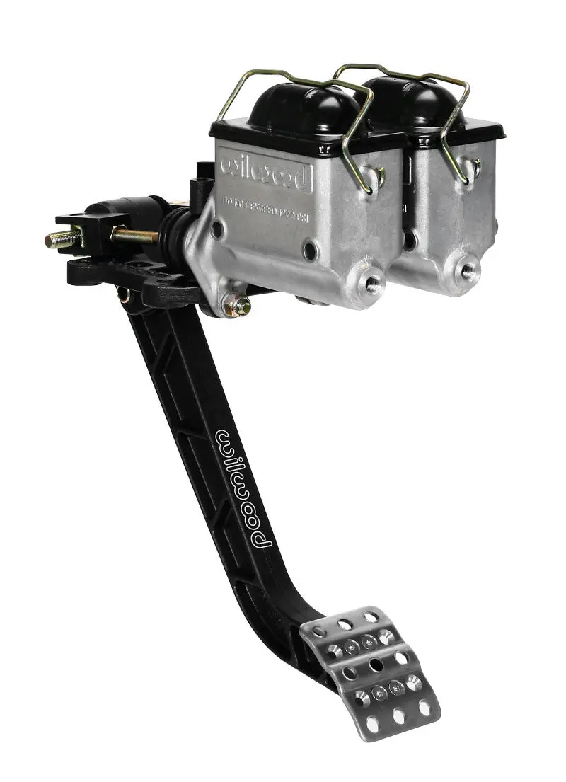 Wilwood Dual Master Cylinder Brake Pedal Assembly – Adjustable, Reverse Swing Mount, 6.25:1 Ratio 1