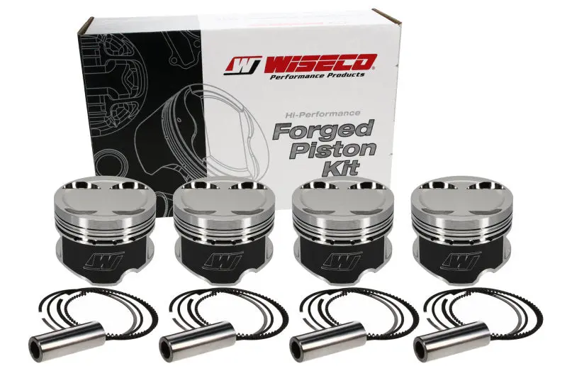 Wiseco Forged Pistons For 1989–1995 Toyota Celica/Mr2 3Sgte 2.0L — 86.25Mm Bore, +0.010″ Oversize, -6Cc Dish 1